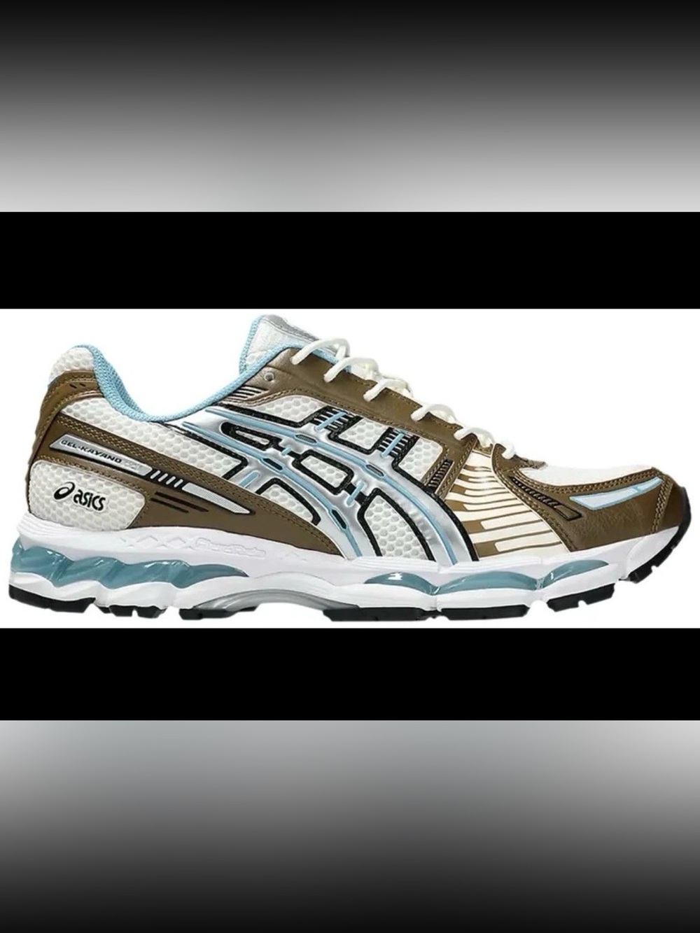 ASICS x KITH GEL-Kayano 12.1 Sneakers Cream/Stillwater Mens 7.5, Women’s 9